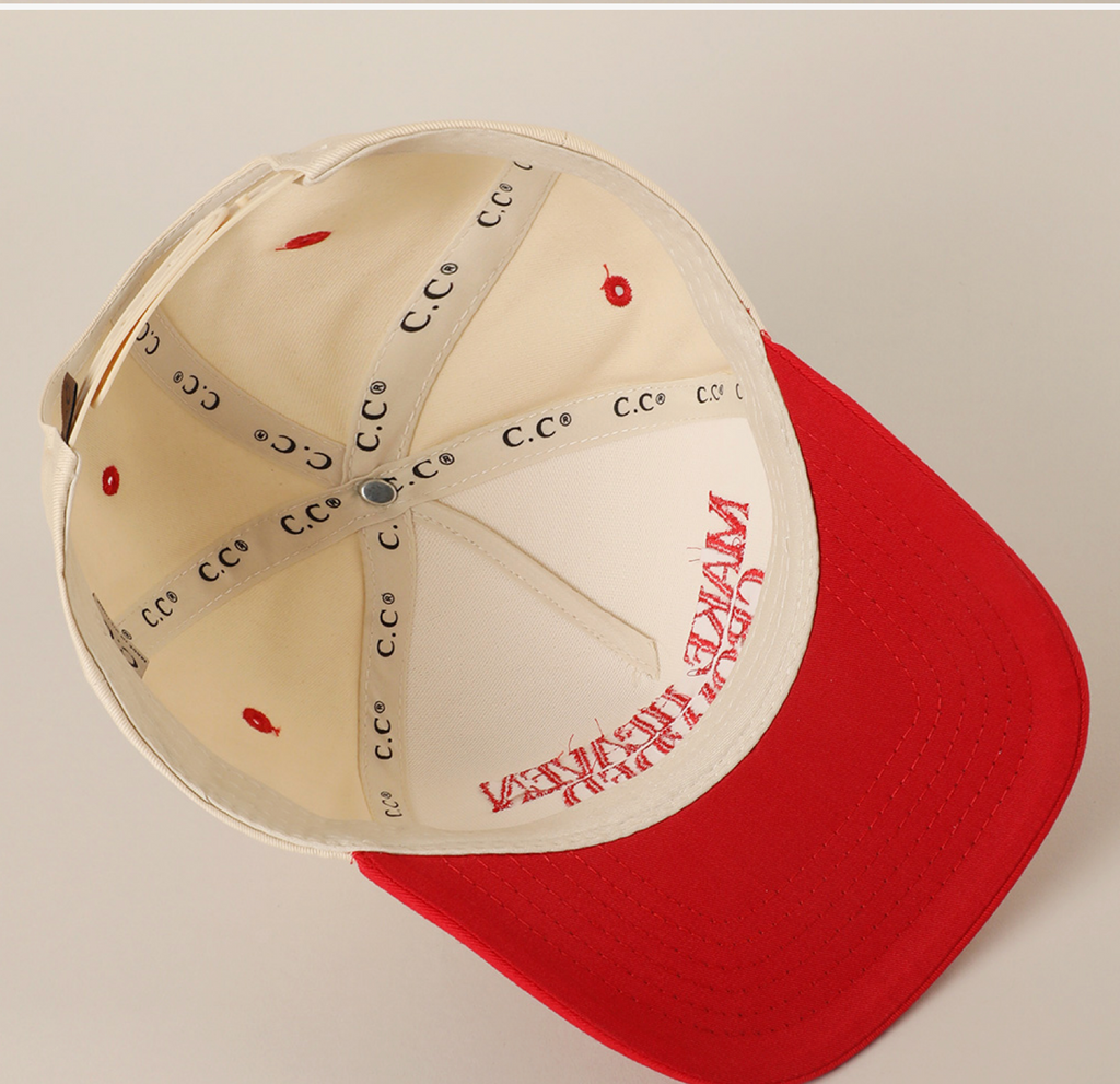 Make Heaven Crowded Embroidery Baseball Cap