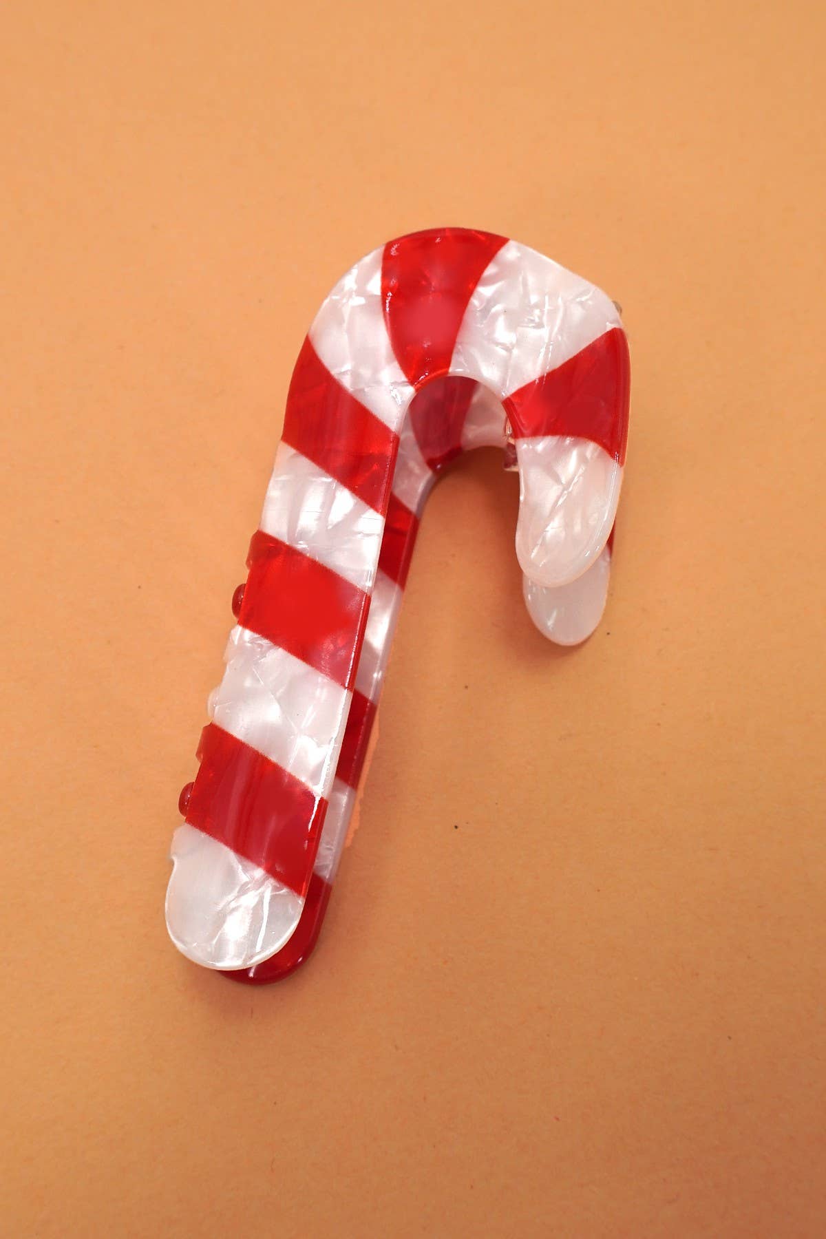 Candy Cane hair claw clip